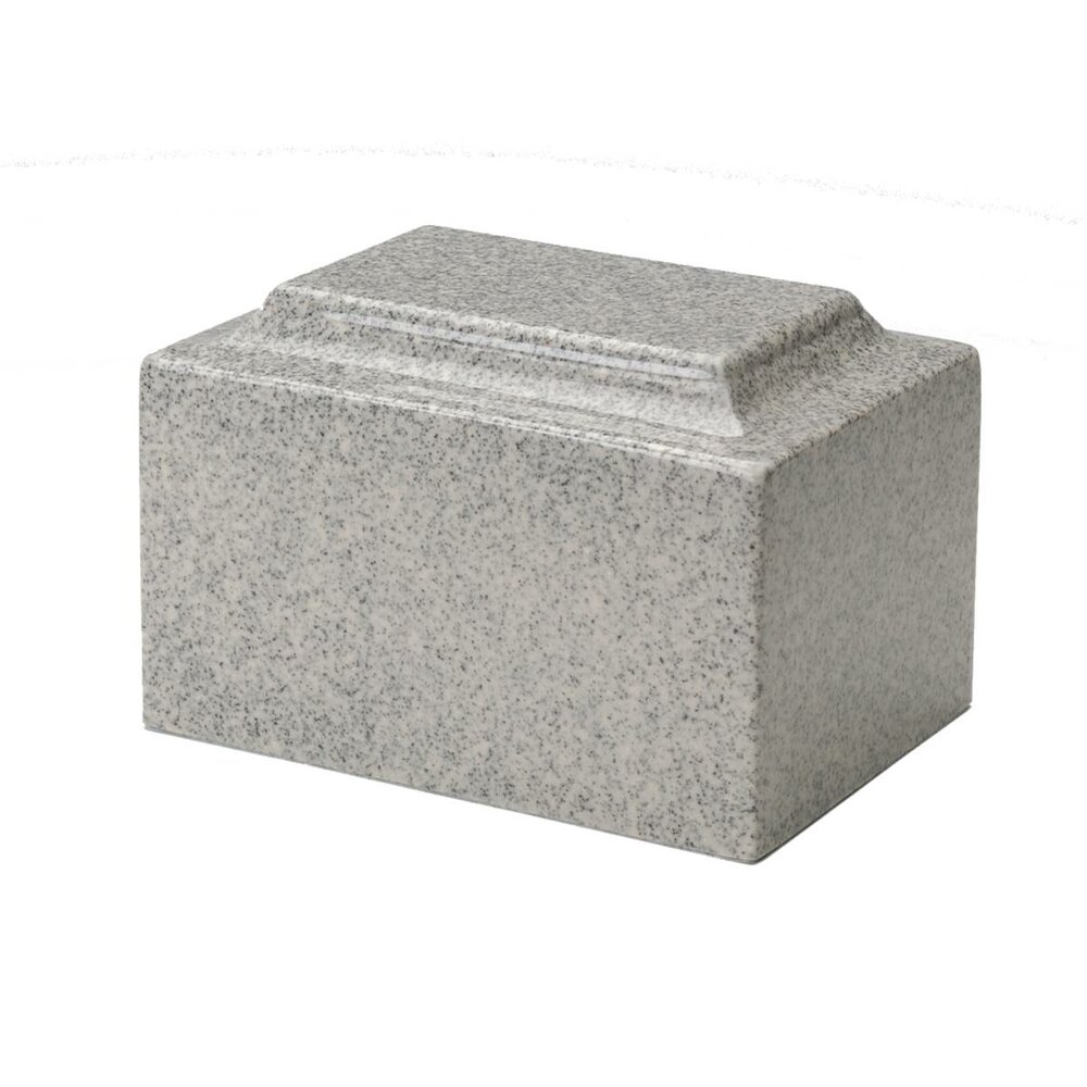 Riverstone Gray Synthetic Marble Urn
