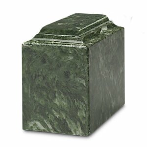 Meadow Green Niche Marble Urn