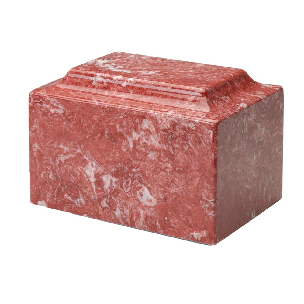 Rose Synthetic Marble Urn
